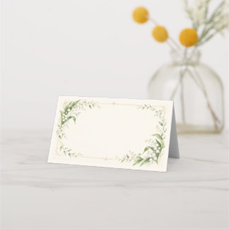 Lily of the Valley Place Card