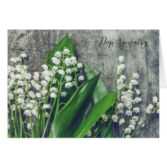 Lily-of-the-Valley sympathie voor moeder in de wet (Voorkant Horizontaal)