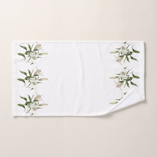 Lily orientale - Sibérie (Serviette à main)