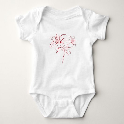 Lily Outline Romper (Voorkant)