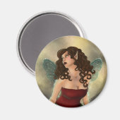 Lily Pad Fae Magnet Magneet (Voorkant / Achterkant)