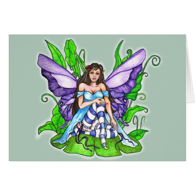 Lily Pad Fairy (Voorkant Horizontaal)