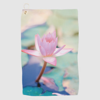 Lily Pad fotografie Vloerwater Golfhanddoek