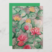 Lily Pad Kaart (Voorkant / Achterkant)