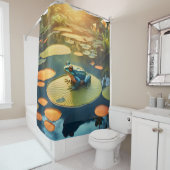 Lily Pad King - Douchegordijn (In situ)