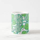 Lily Pad Koi Pond Pattern Koffiemok (Center)