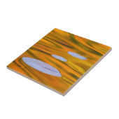 Lily-pad op oranje water, Canada Tegeltje (Zijkant)