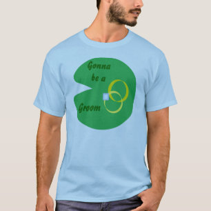 Lily Pad Wedding - wordt een bruidegom T-shirt