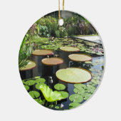 Lily Pads in Longwood Gardens Keramisch Ornament (Links)