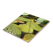 Lily Pads keramische teile Tegeltje (Zijkant)