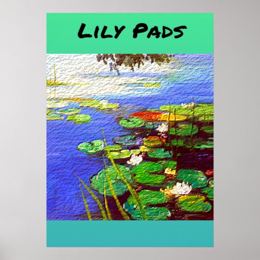 Lily Pads Poster (Voorkant)