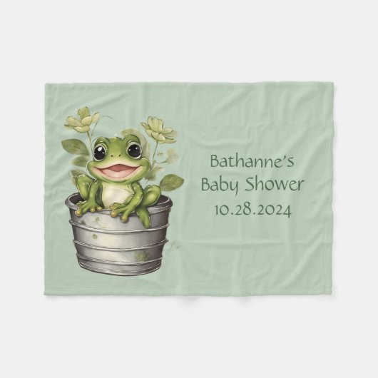 Lily Pads van het leven Fleece Deken (Voorkant (Horizontaal))