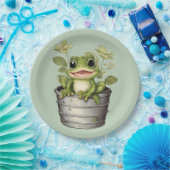 Lily Pads van het leven Papieren Bordje (Feest)