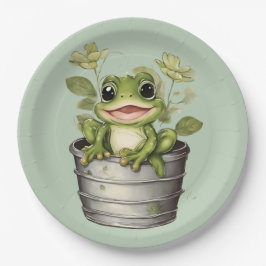 Lily Pads van het leven Papieren Bordje