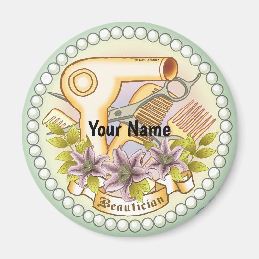 Lily Pearl Aimant Beauticien (Devant)