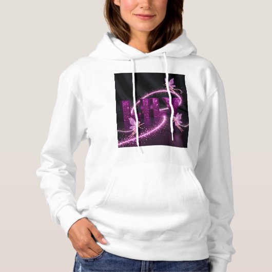 Lily - Persoonlijke hoodie – Cadeau voor haar (Voorkant)