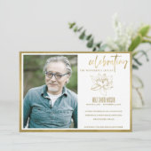 LILY PHOTO CÉLÉBRER LA CARTE DE SERVICE MÉMORIAL L (Debout devant)