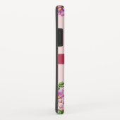 Lily Pioen Blozend Roze Monogram Case-Mate iPhone Case (Achterkant/rechts)