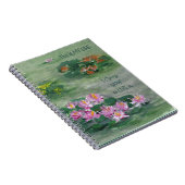 *'LiLy Pond' design Notitieboek (Rechterzijde)