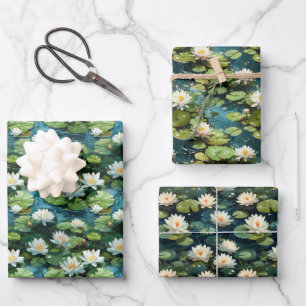 Lily Pond inpakpapier Vel
