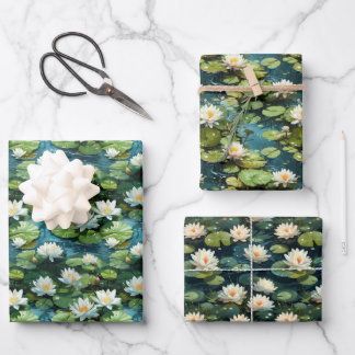 Lily Pond inpakpapier Vel