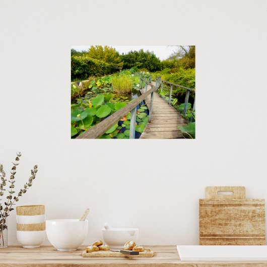 Lily Pond Poster (Keuken)