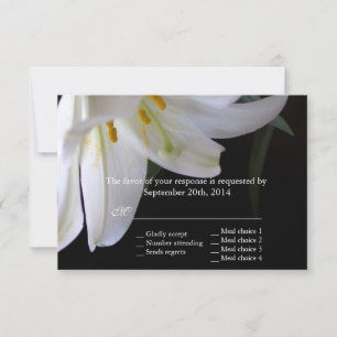 Lily printemps, été, mariage de vacances cartes RS