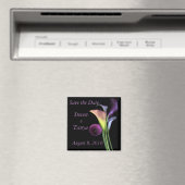 Lily Save the Date Magnet Magneet (Insitu (Vaatwasser))