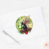 Lily Shadow Fee Ronde Sticker (Envelop)