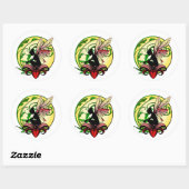 Lily Shadow Fee Ronde Sticker (Vel)