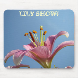 LILY SHOW! muismat Roze Calla Lily Bloemen