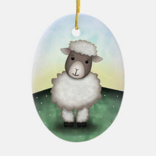Lily the Lamb - Ornament