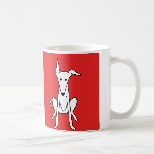 Lily The Whippet Graphic Mok (Rechts)