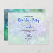 Lily van de Nijl Kaart (Voorkant / Achterkant)