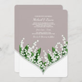 Lily van de uitnodiging van de vallei (Voorkant / Achterkant)