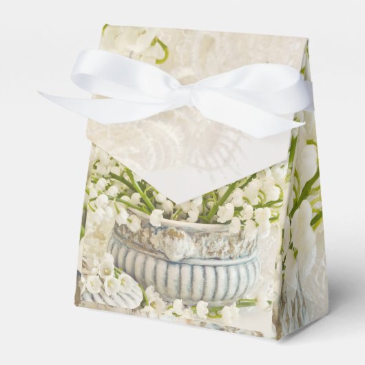 Lily van de vallei bedankdoosjes (Voorkant Zijde)