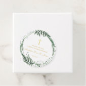 Lily van de vallei | Bloemen gouden doop Bedankjes Labels (In situ)