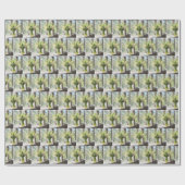 Lily van de vallei boeket cadeaupapier (Vlak)