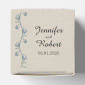 Lily van de Vallei Bruiloft Favor Box Bedankdoosjes (Bovenkant)