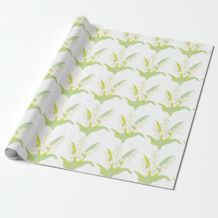 Lily van de vallei cadeaupapier