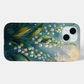  Lily van de Vallei | Geboorte Bloem voor mei Case-Mate iPhone Case (Achterkant (horizontaal))