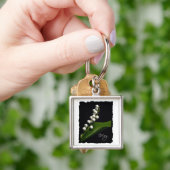 Lily van de vallei - mei sleutelhanger (Hand)