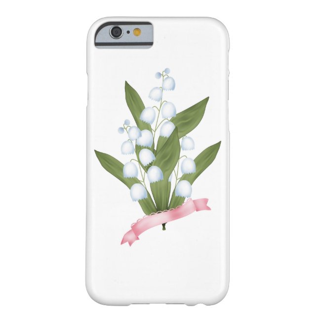 Lily van de vallei, retro Case-Mate iPhone case (Achterkant)