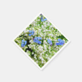 Lily van de vallei servet (Hoek)