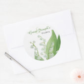 Lily van de vallei Sticker (Envelop)