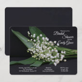 Lily van de Valley Bridal Shower Kaart (Voorkant / Achterkant)