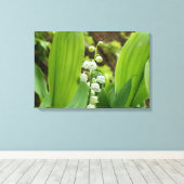 Lily van de Valley Canvas Afdruk (Insitu (Houten vloer))