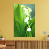 Lily van de Valley Canvas Afdruk (Insitu (Woonkamer))