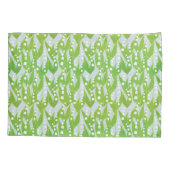 Lily van de Valley Floral Pattern Kussensloop (Achterkant)