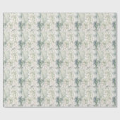 Lily van de Valley Flower Bouquet Cadeaupapier (Vlak)